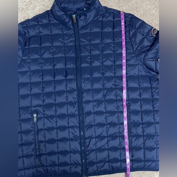 UGG Men SIZE XL Joel Packable Quilted Puffer Jacket NAVY BLUE - Picture 14 of 15